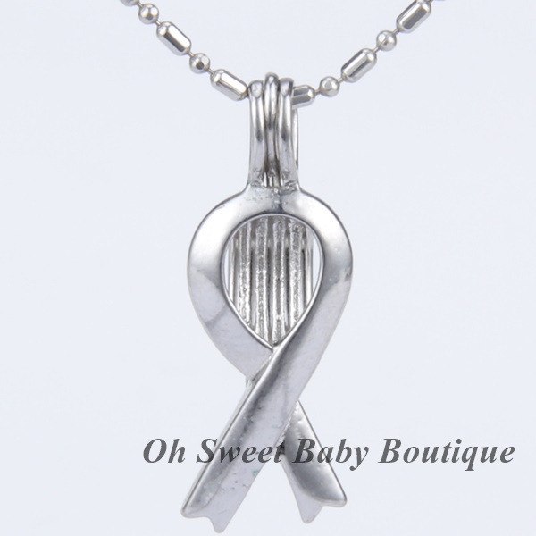 Awareness Ribbon Cage Pendant