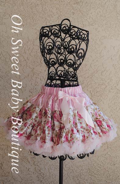 Floral Petti Skirt