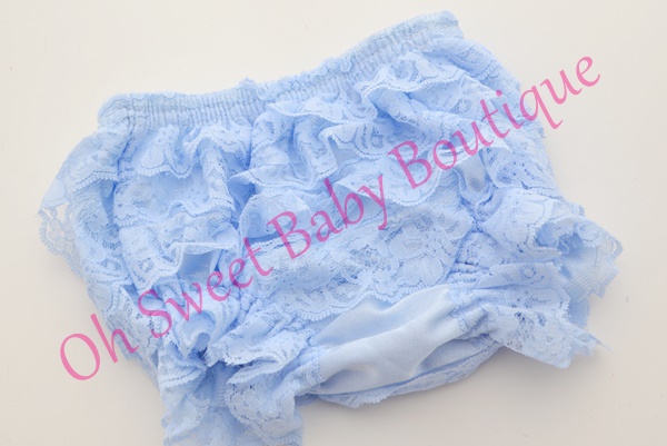 Lace Bloomer Light Blue