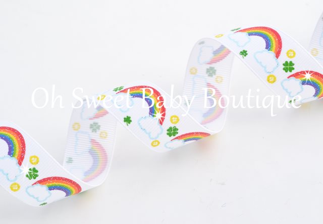 Lucky Sugar Sparkle Rainbow Ribbon