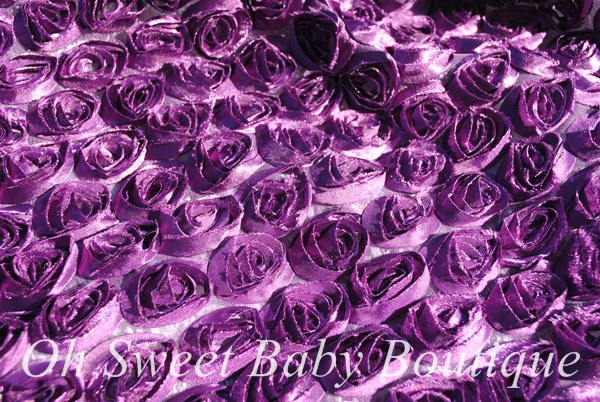 Luxurious Rose Mesh Purple