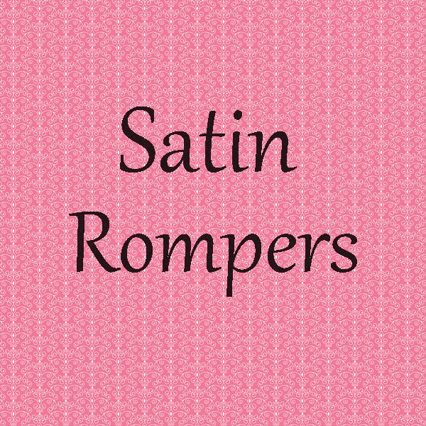 Satin Rompers