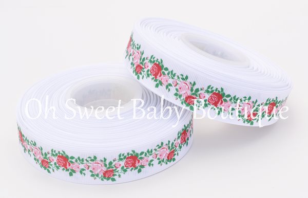 Vintage Floral Ribbon